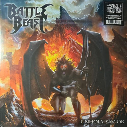 Battle Beast – Unholy Savior (2024 Transparent Yellow Vinyl, Limited Edition)