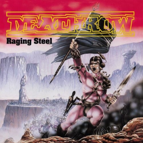 Death Row – Raging Steel | Splatter Vinyl LP | Listenable Records Thrash Reissue