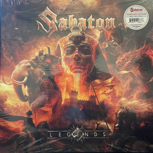 Sabaton – Legends (2025 White Marble 180g LP, Limited Edition)