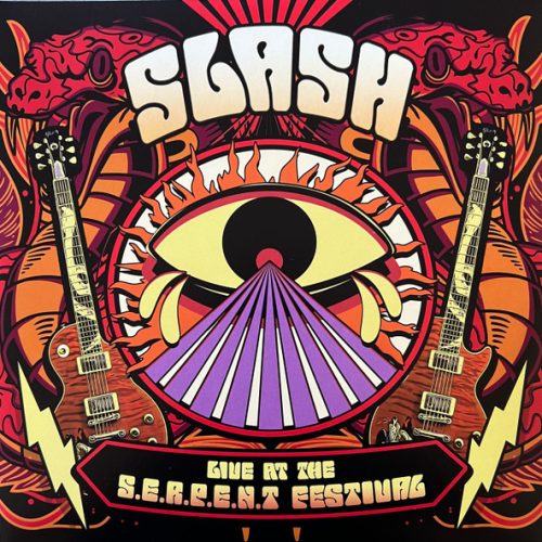 Slash – Live at the  S.E.R.P.E.N.T. Festival — 3LP Black Vinyl Gatefold